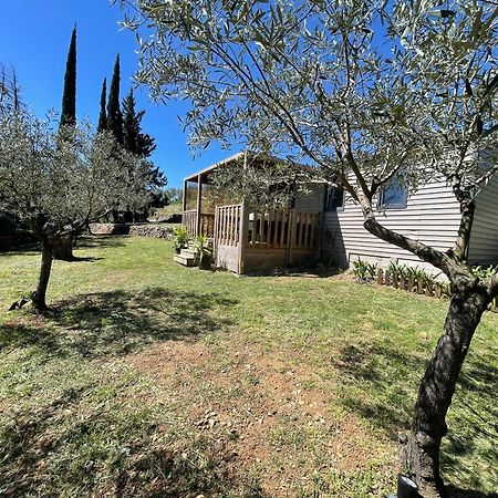 Mobil-Home En Pleine Nature A 3 Mins Du Lac Du Salagou Avec Vue Panoramique Lacoste  Exterior foto